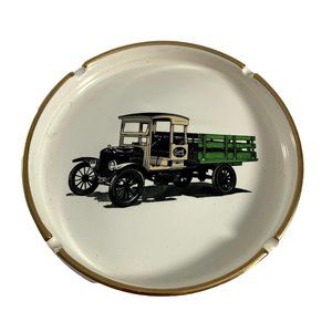 Vintage Harvey Advertising Company Ashtray General Trucking Truck Dish Bowl